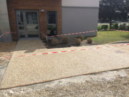 chantier enrobe et gourdron