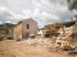 deconstruction bâtiment en charente