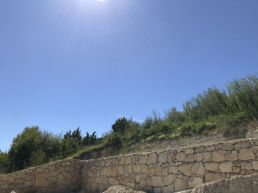 mur de soutènement - travaux en charente