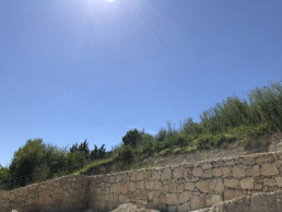 mur de soutènement - travaux en charente